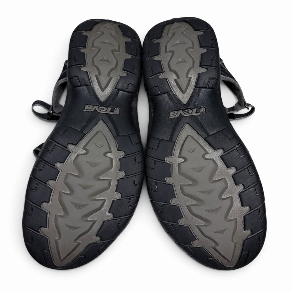 Teva Verra Women’s Sport Sandals Sz 9 Black Gray Hiking Outdoor 1006263 - Picture 4 of 7